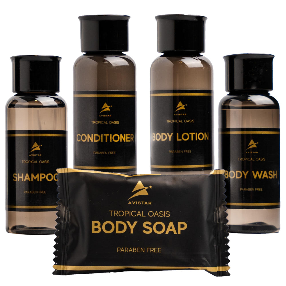 Avistar shampoo hotel mini para limpieza suave durante la estancia