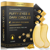 AVJONE parches ojos 24K oro y colágeno para un aspecto más fresco