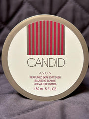 AVON Candid, envase de 5 onzas: formato práctico para uso diario.
