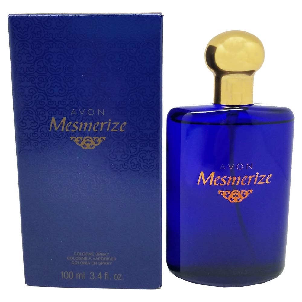 AVON Mesmerize: botella elegante para uso diario y aroma duradero.