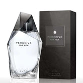 Avon Perceive bottle close-up, crisp citrus for daily wear.