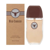 AVON Wild Country colonia para hombres, botella en primer plano con frescura duradera.