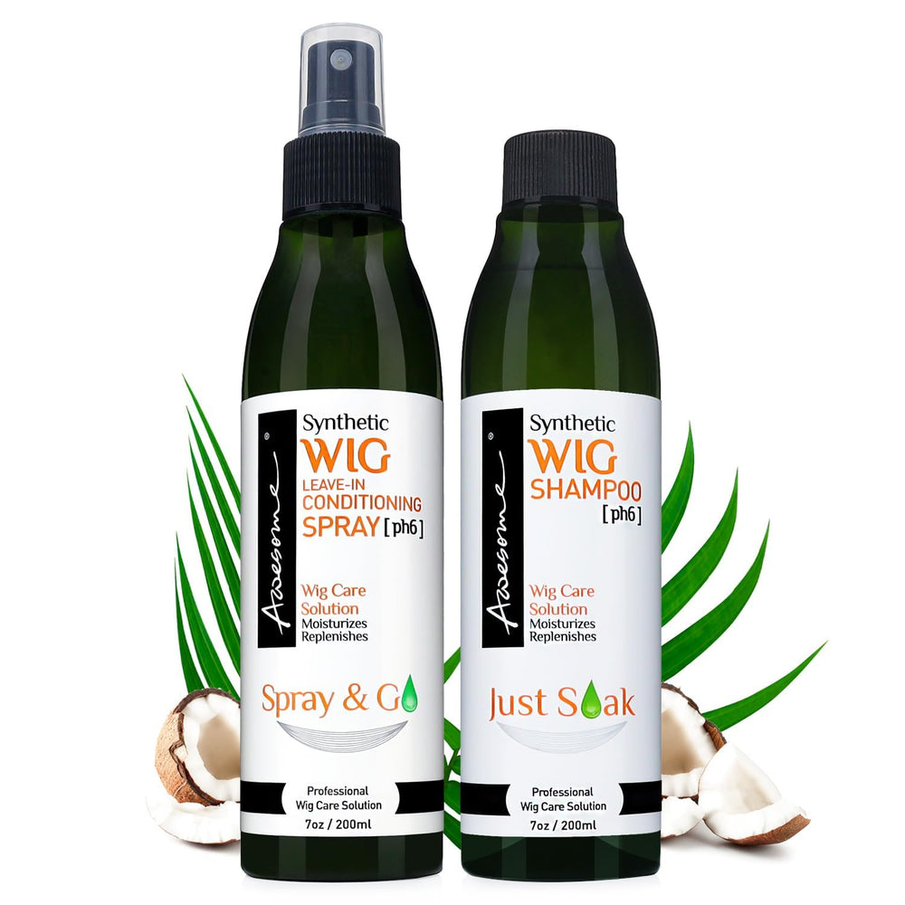 Awesome shampoing pour perruque synthétique – démêlant efficace et douceur