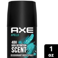 AXE Apollo desodorante paquete seis unidades para llevar.