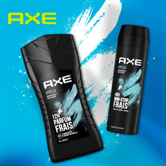 AXE Apollo gel de ducha, aplicación en la mano libera fragancia masculina para despertar la mañana.
