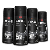 Desodorante AXE Black para cuerpo hombre con protección de 48 horas.