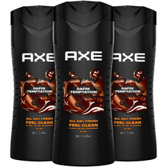 AXE Dark Temptation: bouteille-douche, parfum chocolat chaud pour une fraîcheur durable