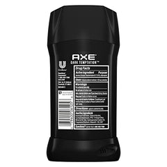 Desodorante en barra de AXE Tentación Oscura se aplica sin dejar manchas.