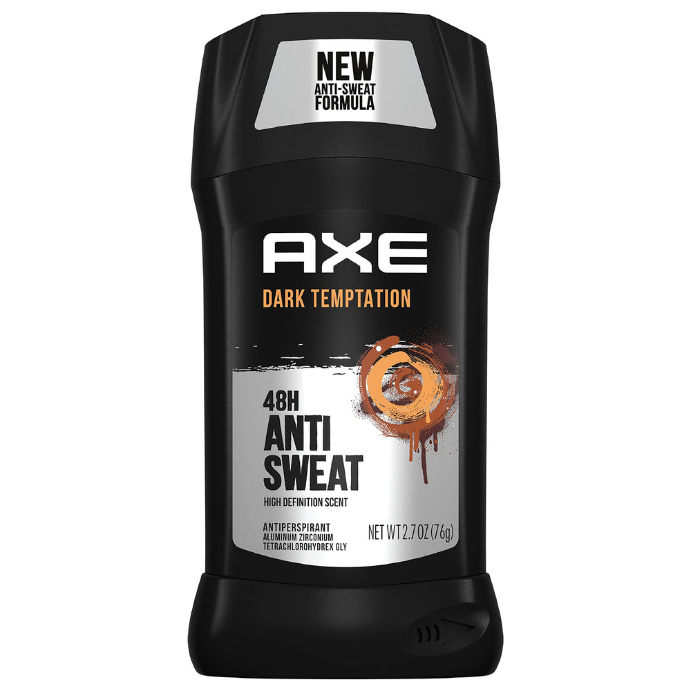 AXE Dark Temptation en barra con protección 24 horas para días activos.