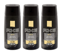 AXE Gold Oud Wood and Fresh Vanilla scent close-up highlighting oud vanilla notes for all-day freshness