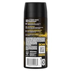AXE Golden Mango, emballage élégant, design premium.