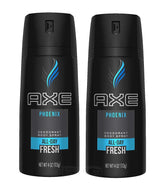 AXE Phoenix desodorante en pulverizador de 4 oz para uso diario y fresco.