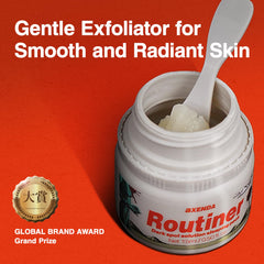 AXENDA Routiner, aplicación nocturna para exfoliar sin irritación