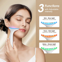 AZMAVO Masajeador Facial Contorno Facial: cuidado focal para un contorno más definido.