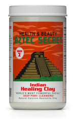 Arcilla Indian Healing Clay de Aztec Secret en tarro para limpieza de poros