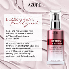 Azure Cosmetics Aplicación diaria Rostro y cuello, ideal para rutina cotidiana