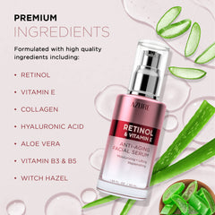 Azure Cosmetics Ingredientes clave Vitamina E, antioxidante que ayuda a hidratar