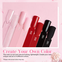 AZUREBEAUTY pink dip powder color for vibrant, lasting nails