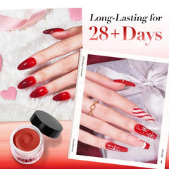 AZUREBEAUTY Dip Powder Rosa suave para uñas elegantes
