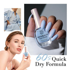AZUREBEAUTY Esmalte Celestial Azul, aplicacion domestica sin complicaciones para un brillo duradero.