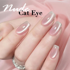 AZUREBEAUTY Esmalte Nude Brillo, muestra destellos cálidos y elegantes.