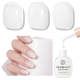 AZUREBEAUTY Esmalte Uñas Lechoso Translúcido para un acabado natural y brillante