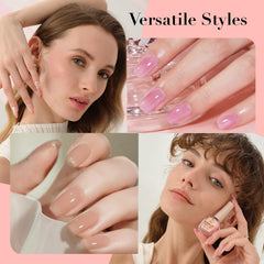 AZUREBEAUTY esmalte se seca al aire en 60 segundos sin lámpara.