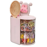 Organizador Azurphoric giratorio para accesorios de cabello y maquillaje