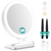 Espejo B Beauty Planet iluminado frontal para retoques con luz suave.