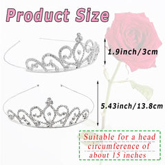 Baaxxango corona-tiara-plata-brillante: acabado luminoso para bodas y sesiones de fotos.