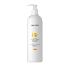 Lotion réparatrice Babe Laboratorios Urea 10% dans une bouteille 500 ml, soin rapide et durable