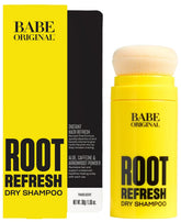 BABE ORIGINAL Polvo seco para raíces: absorbe grasa y refresca sin dejar residuos.