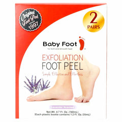 Baby Foot 2 Pack Original Exfoliante de Pies: botines para pies prellenados listos para usar
