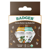 Badger bálsamo labial cacao: hidratación duradera para labios secos