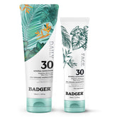 Badger Mineral Diario Solar Textura Ligera: sensación suave al aplicar y se absorbe rápido.
