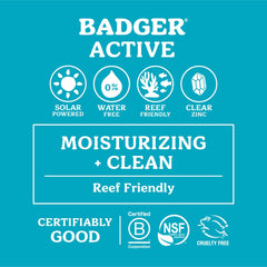 Badger reef-safe mineral protection supports eco-conscious beach days