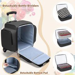 Dolly desmontable de BAFASO para facilitar transporte del organizador de esmaltes