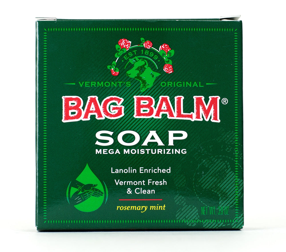 Bag Balm Vermont Jabón Megahidratante: paquete de 12 para hidratación continua.