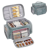 Bagmoly bolsa-maquillaje-grande-viaje, gran capacidad para organizar cosméticos durante viajes.