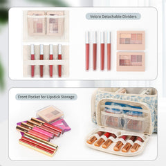 Bagmoly bolsillo frontal para labiales facilita acceso rápido.