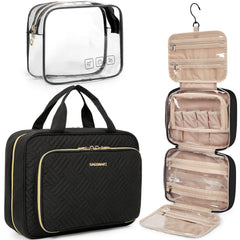 BAGSMART bolsa de aseo colgante para viaje con gran capacidad