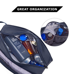 BAGSMART bolsa de aseo para hombres, capacidad grande, perfecta para familia.