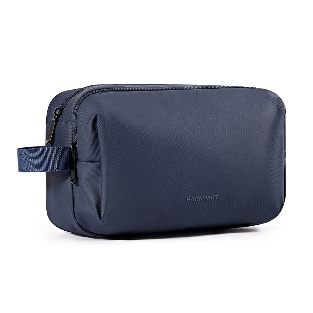 BAGSMART bolsa de aseo para hombres, capacidad media, ideal para viajes cortos.