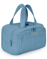 BAGSMART bolsa de aseo acolchada, vista frontal, ideal para viajar.
