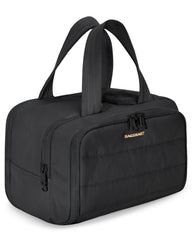 BAGSMART bolso de aseo de viaje con apertura amplia para acceso rápido a esenciales