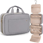 BAGSMART bolsa de aseo colgante, ideal para ahorrar espacio en viajes.