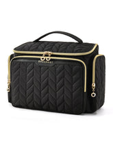 BAGSMART bolso de aseo viaje amplio para organizar higiene y cosméticos.