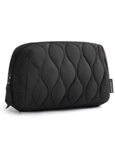 BAGSMART bolsa de maquillaje apertura amplia para acceso rápido