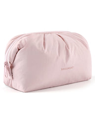 BAGSMART bolso de maquillaje con apertura amplia para acceso rápido