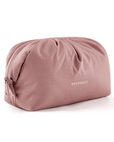 BAGSMART bolsa de maquillaje apertura amplia para acceso rápido a cosméticos
